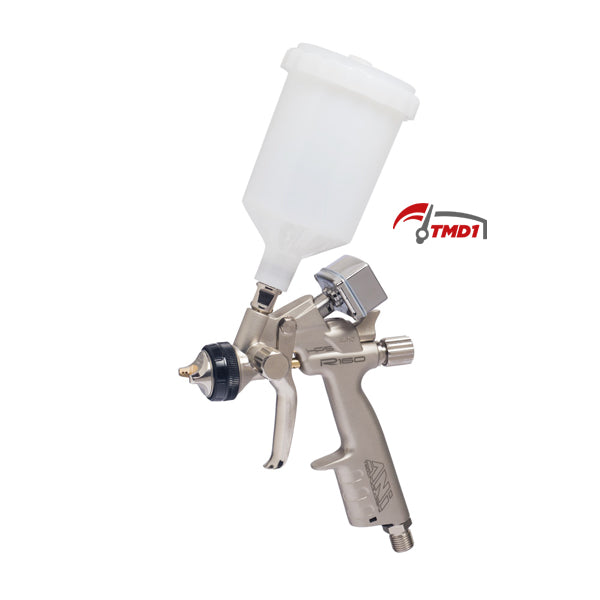F160/S TMD1 - PROFESSIONAL Airbrush with UPPER CUP - Thermo-manometer - IN CASE - Ani F160/S TMD1 - PROFESSIONAL Airbrush with UPPER CUP - Thermo-manometer - IN CASE - Ani